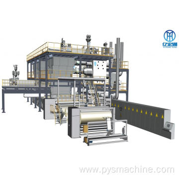 Meltblown SMMS beam PP spunbond nonwoven fabric machine